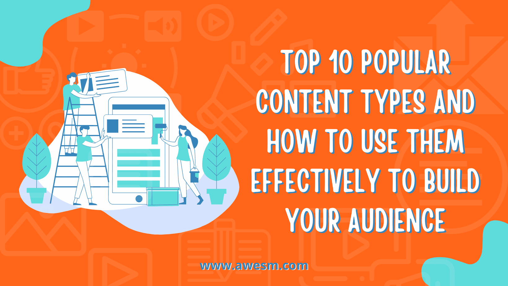 Top 10 content types